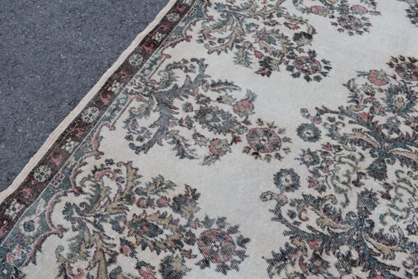 7.1 ft. x 10.6 ft. Vintage Turkish Rug TR04447 Image 6