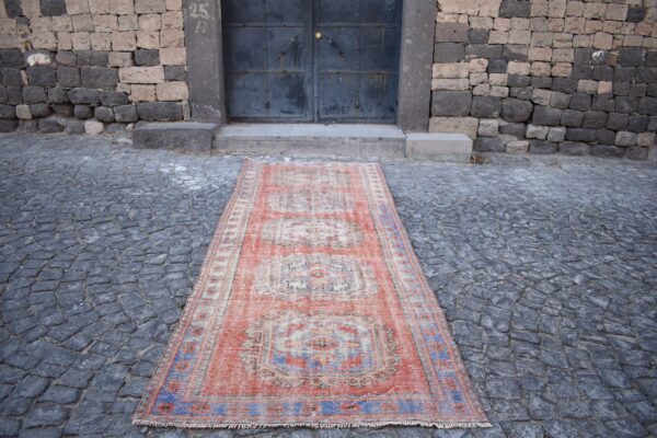 4.3 ft. x 11.8 ft. Vintage Turkish Rug TR04527 Image 2