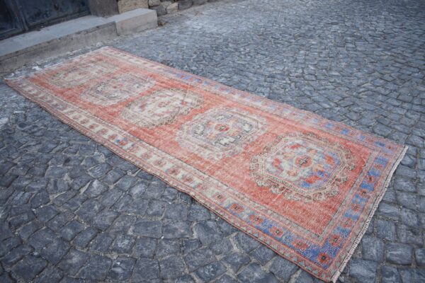 4.3 ft. x 11.8 ft. Vintage Turkish Rug TR04527 Image 3