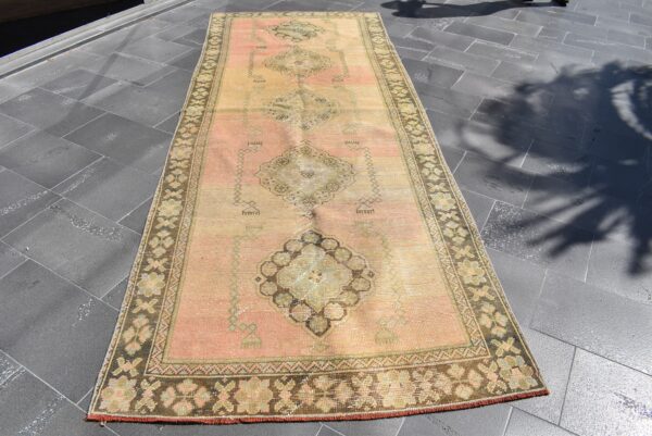 4.1 ft. x 10.8 ft. Vintage Turkish Rug TR04557 Image 2