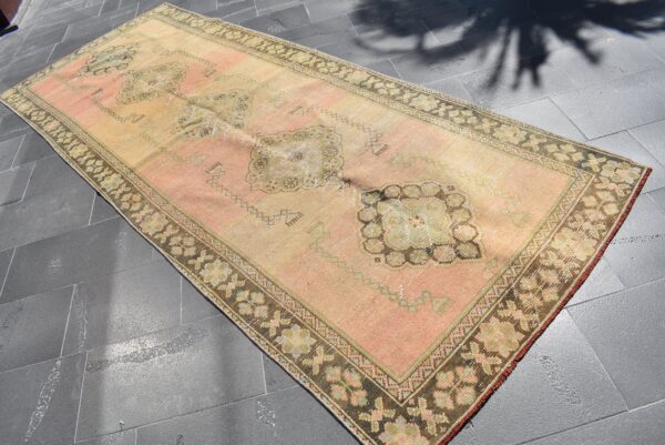 4.1 ft. x 10.8 ft. Vintage Turkish Rug TR04557 Image 3