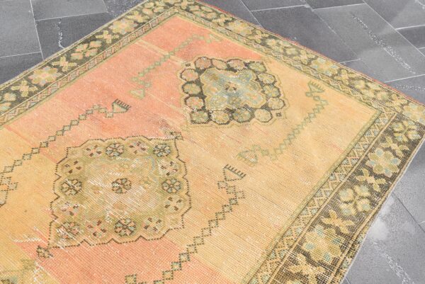 4.1 ft. x 10.8 ft. Vintage Turkish Rug TR04557 Image 4