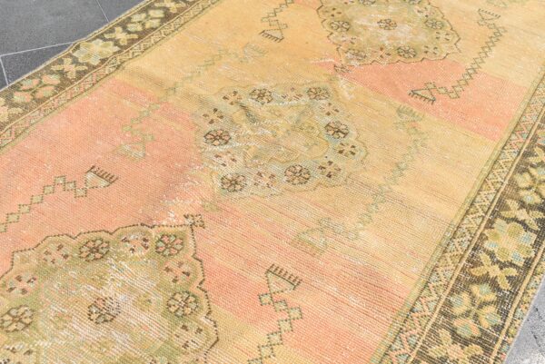 4.1 ft. x 10.8 ft. Vintage Turkish Rug TR04557 Image 5