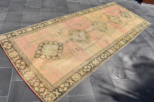 4.1 ft. x 10.8 ft. Vintage Turkish Rug TR04557 Image 1