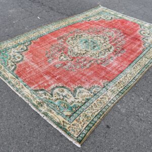 5.4 ft. x 8.4 ft. Vintage Turkish Rug TR04597 Image 1