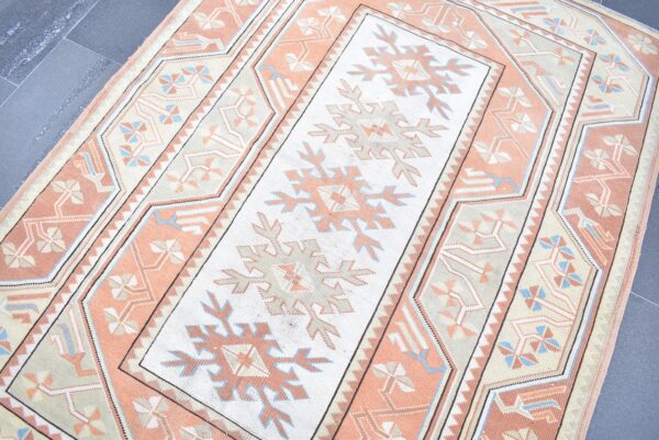 5.3 ft. x 7.3 ft. Vintage Turkish Rug TR04697 Image 5