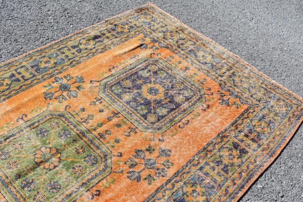 4.3 ft. x 11.7 ft. Vintage Turkish Rug TR04727 Image 4