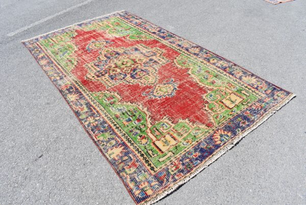 5.1 ft. x 8.8 ft. Vintage Turkish Rug TR04817 Image 3