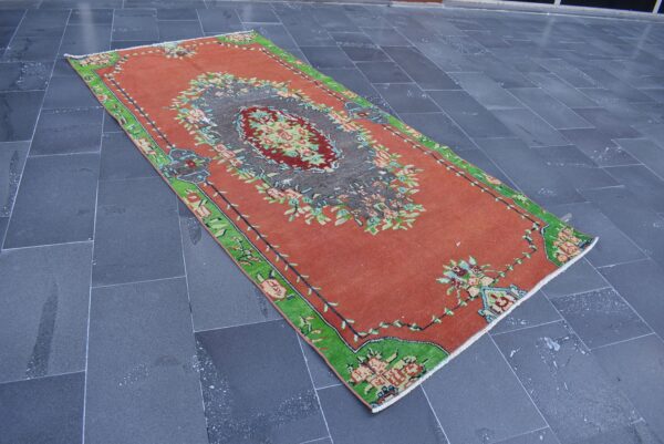 4.2 ft. x 8.9 ft. Vintage Turkish Rug TR04847 Image 3