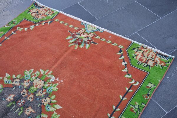 4.2 ft. x 8.9 ft. Vintage Turkish Rug TR04847 Image 4