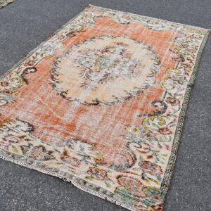 5.3 ft. x 8.2 ft. Vintage Turkish Rug TR04877 Image 1