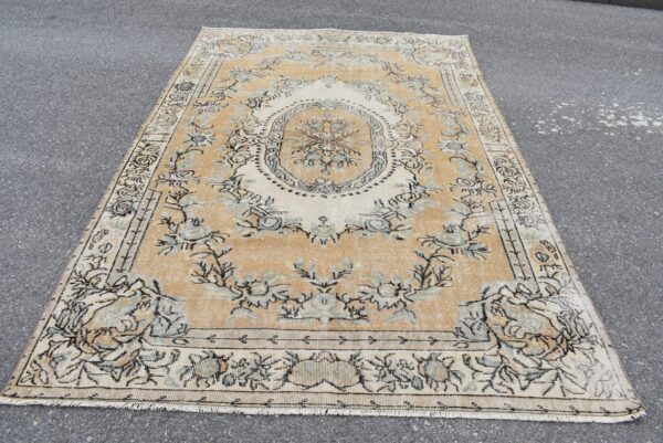 5.8 ft. x 9.5 ft. Vintage Turkish Rug TR04907 Image 2