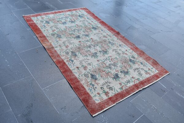 3.7 ft. x 6.3 ft. Vintage Turkish Rug TR04917 Image 3