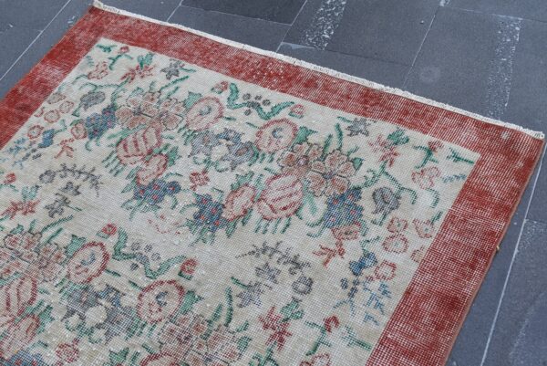 3.7 ft. x 6.3 ft. Vintage Turkish Rug TR04917 Image 4