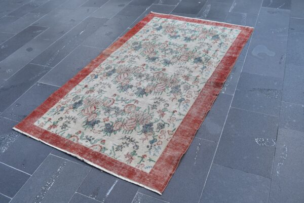3.7 ft. x 6.3 ft. Vintage Turkish Rug TR04917 Image 1