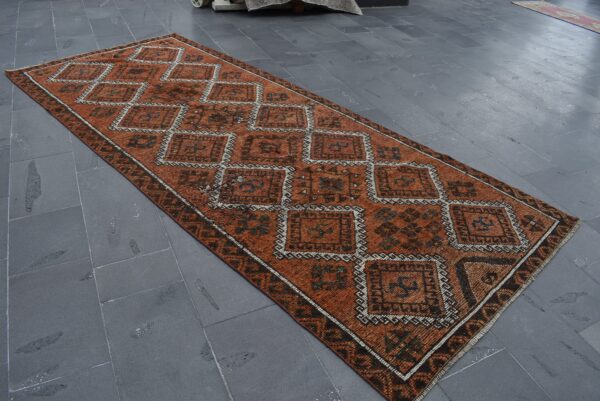 4.7 ft. x 10.9 ft. Vintage Turkish Rug TR04997 Image 3