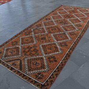 4.7 ft. x 10.9 ft. Vintage Turkish Rug TR04997 Image 1