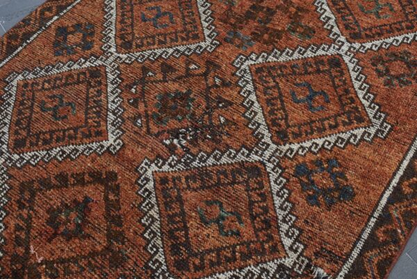 4.7 ft. x 10.9 ft. Vintage Turkish Rug TR04997 Image 5