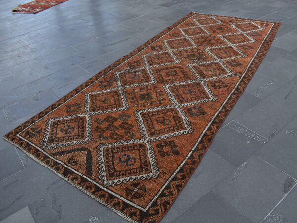 4.7 ft. x 10.9 ft. Vintage Turkish Rug TR04997 Image 1