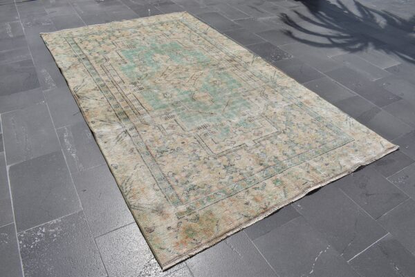 5.3 ft. x 9.2 ft. Vintage Turkish Rug TR05097 Image 3