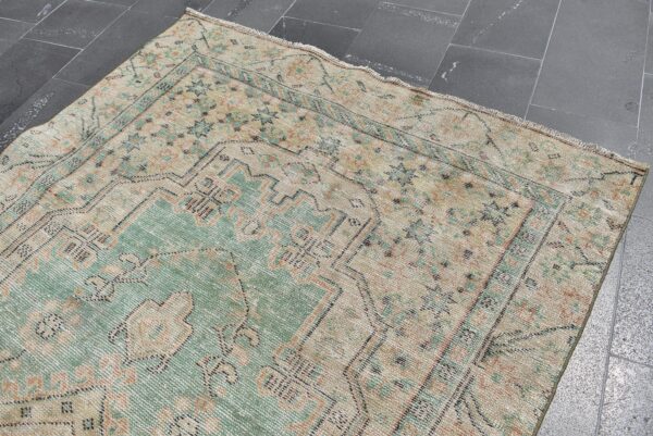 5.3 ft. x 9.2 ft. Vintage Turkish Rug TR05097 Image 4