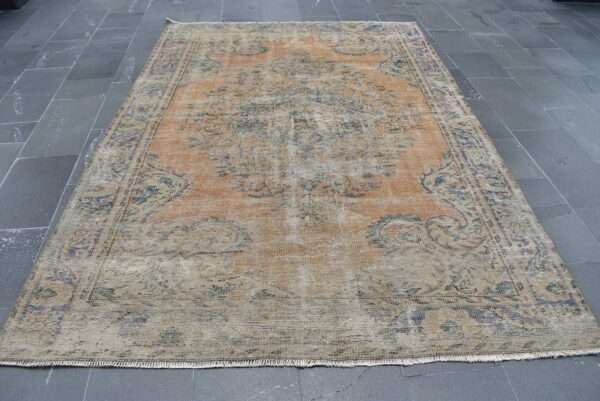 6.3 ft. x 9.1 ft. Vintage Turkish Rug TR05117 Image 2