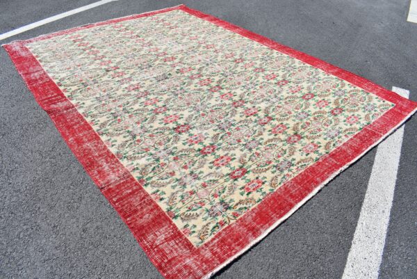 7.5 ft. x 10.3 ft. Vintage Turkish Rug TR05127 Image 3