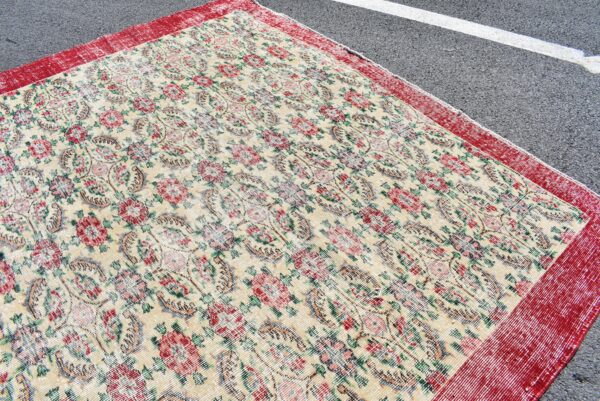7.5 ft. x 10.3 ft. Vintage Turkish Rug TR05127 Image 4