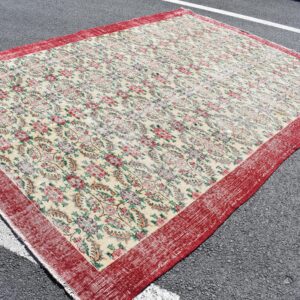 7.5 ft. x 10.3 ft. Vintage Turkish Rug TR05127 Image 1