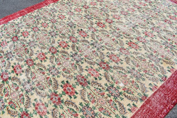 7.5 ft. x 10.3 ft. Vintage Turkish Rug TR05127 Image 5