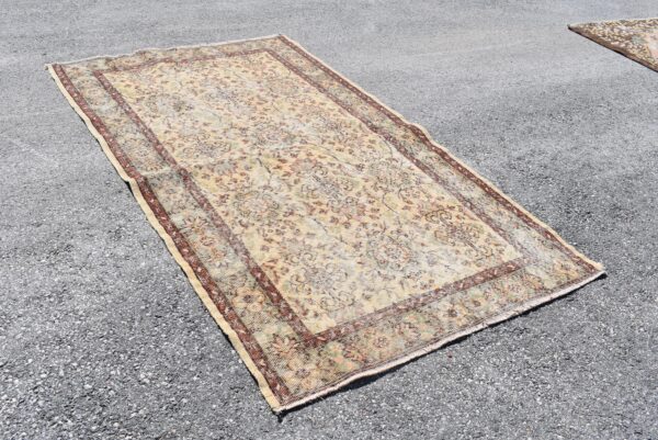 3.9 ft. x 6.7 ft. Vintage Turkish Rug TR05137 Image 3