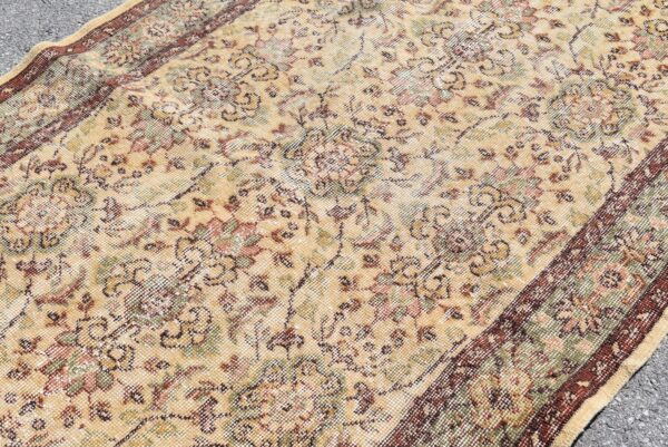 3.9 ft. x 6.7 ft. Vintage Turkish Rug TR05137 Image 5