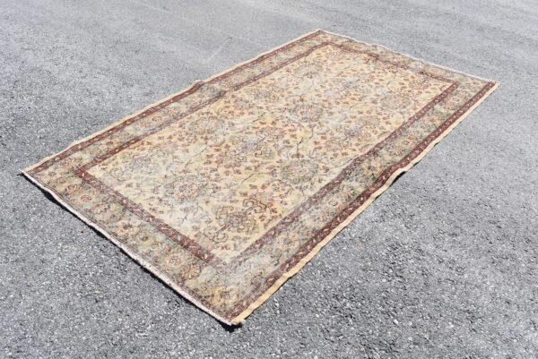 3.9 ft. x 6.7 ft. Vintage Turkish Rug TR05137 Image 1