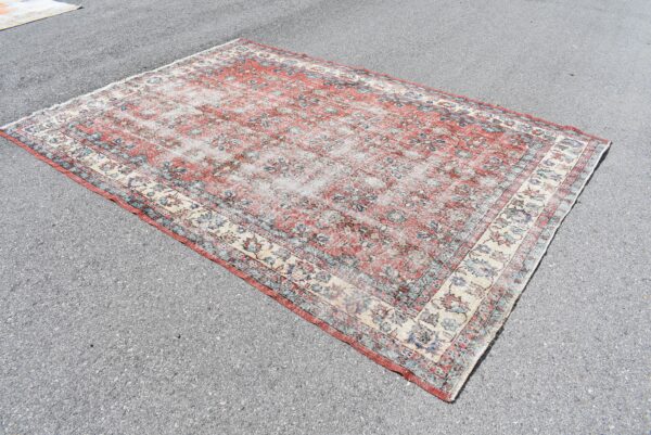6.9 ft. x 10.1 ft. Vintage Turkish Rug TR05187 Image 3