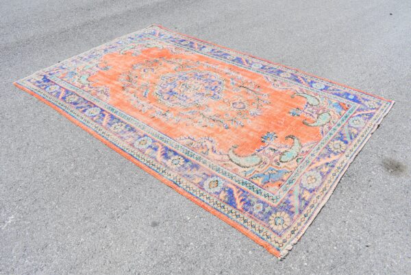 5.8 ft. x 9.3 ft. Vintage Turkish Rug TR05307 Image 3