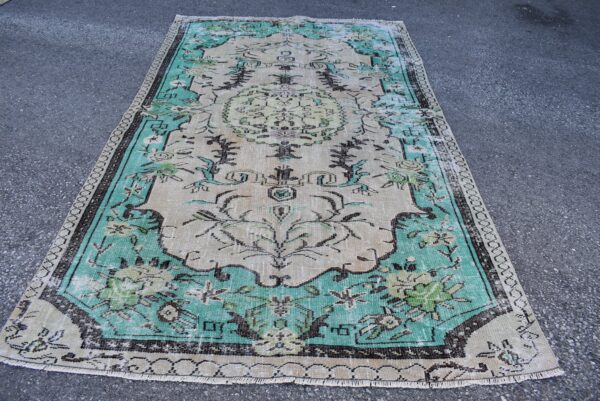 5.4 ft. x 9.3 ft. Vintage Turkish Rug TR05387 Image 2