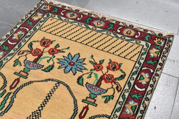 2.7 ft. x 5.6 ft. Vintage Turkish Rug TR05407 Image 4
