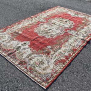 6.1 ft. x 9.4 ft. Vintage Turkish Rug TR05417 Image 1