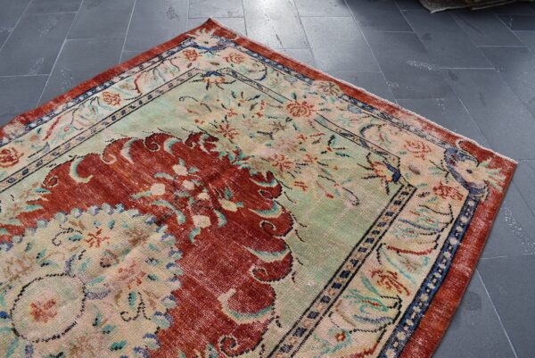 5.7 ft. x 9.1 ft. Vintage Turkish Rug TR05497 Image 4