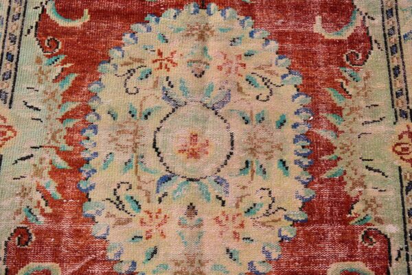 5.7 ft. x 9.1 ft. Vintage Turkish Rug TR05497 Image 6