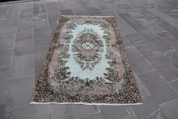 3.8 ft. x 6.9 ft. Vintage Turkish Rug TR05517 Image 2