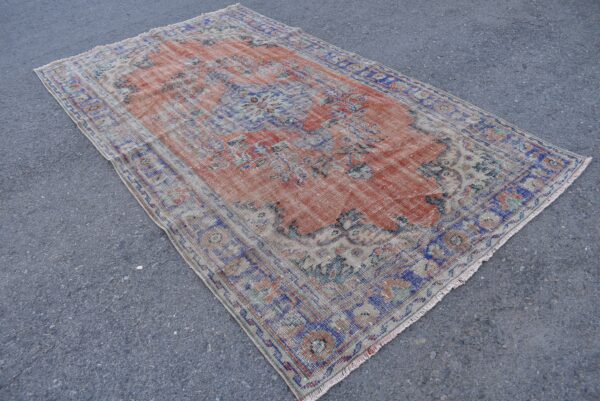 5.2 ft. x 9.1 ft. Vintage Turkish Rug TR05527 Image 3