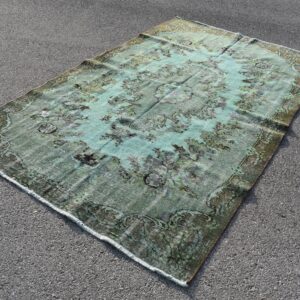 5.4 ft. x 9 ft. Vintage Turkish Rug TR05557 Image 1