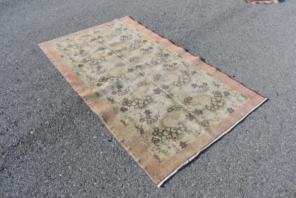 3.8 ft. x 6.6 ft. Vintage Turkish Rug TR05637 Image 3