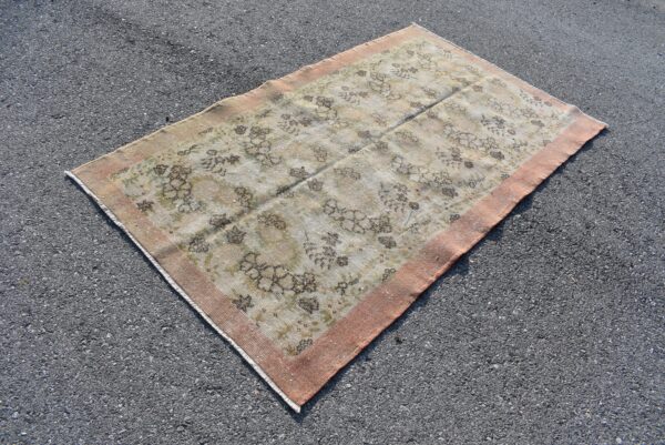 3.8 ft. x 6.6 ft. Vintage Turkish Rug TR05637 Image 1