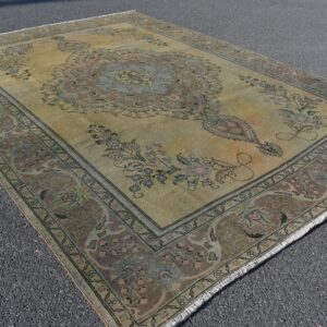 9.4 ft. x 12.9 ft. Vintage Turkish Rug TR05647 Image 1