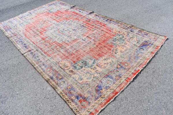 5.7 ft. x 9.9 ft. Vintage Turkish Rug TR05657 Image 2