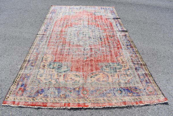 5.7 ft. x 9.9 ft. Vintage Turkish Rug TR05657 Image 3