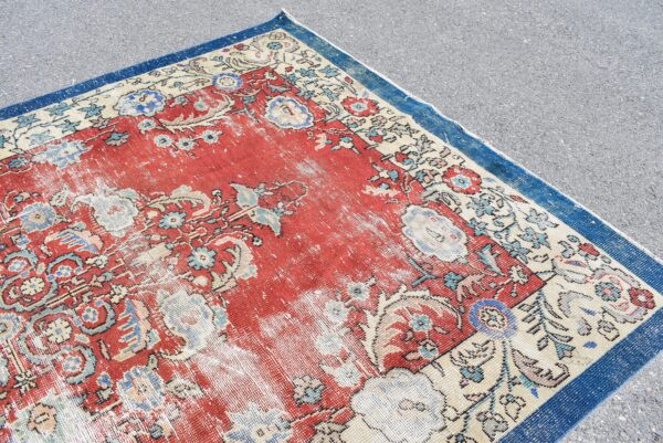 6.2 ft. x 9.6 ft. Vintage Turkish Rug TR05777 Image 4
