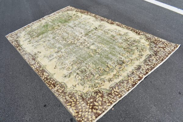 5.1 ft. x 8.3 ft. Vintage Turkish Rug TR05787 Image 3